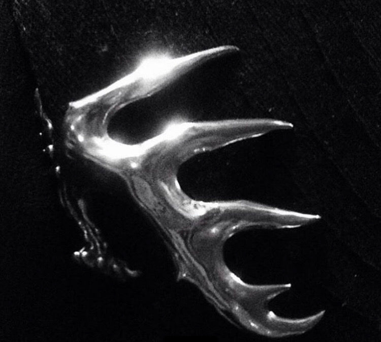 Whitetail Antler Brim Clip-Solid Cast Bronze